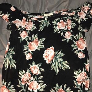 off the shoulder shirt